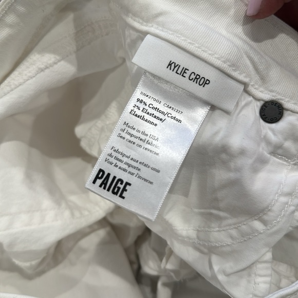 Paige Kylie Crop Skinny Denim Jeans - Picture 5 of 7